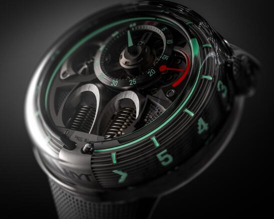 HYT H1.0 Black H02095-A Replica watch